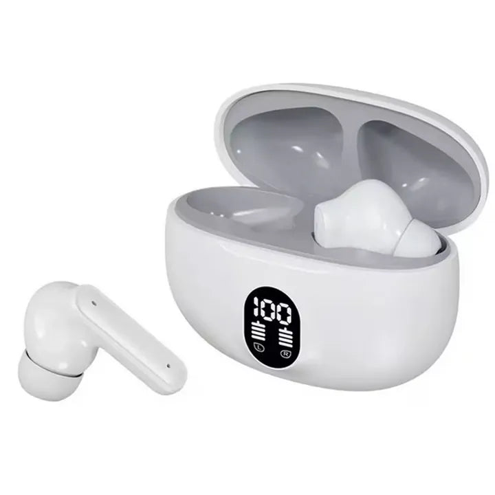 TWS Wireless Earbuds with LED Display – ENC Noise Cancellation