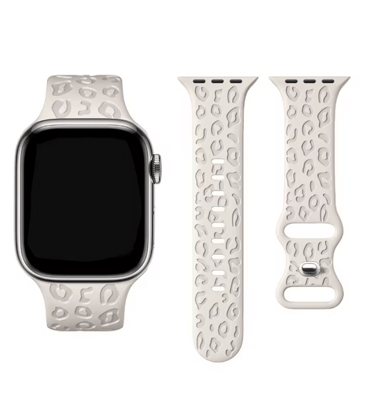 Designer Silicone Watch Strap