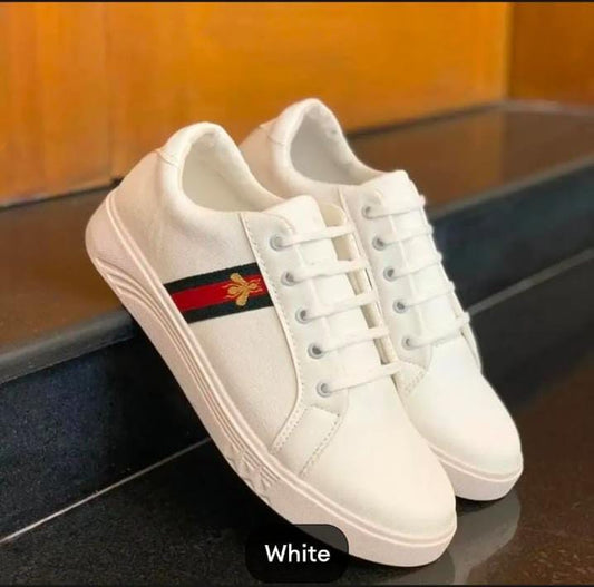 New Stylish Trendy Full White Sneaker Shoes