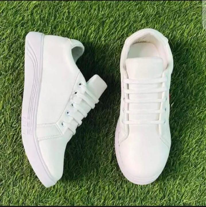 New Stylish Trendy Full White Sneaker Shoes